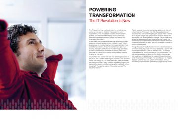 Powering Transformation: The IT Revolution Is Now